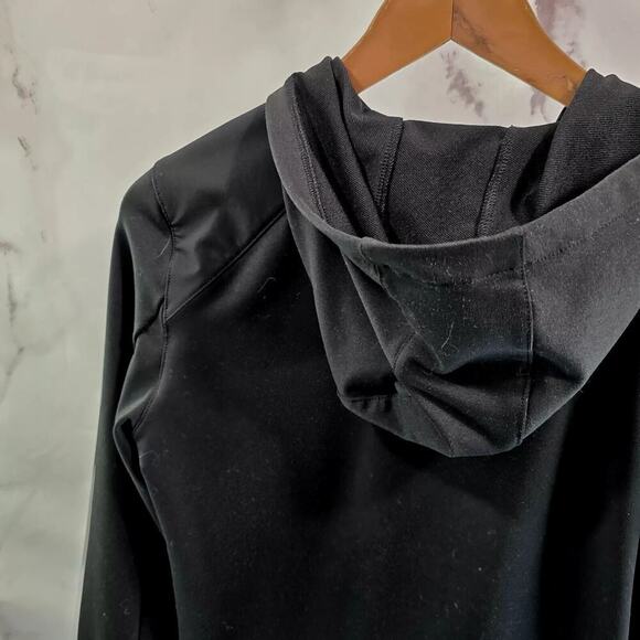 511 Tactical Jacket Womens Small Black Full Zip Hooded Lightweight Softshell - Picture 6 of 12